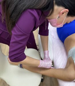 Injection cosmetology